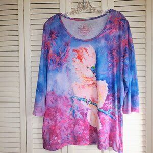 Leoma Lovegrove  3/4 Sleeve Top